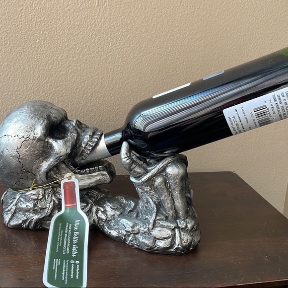 Other - New Halloween Skull wine Bottle Holder